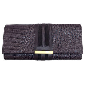 Pave Brown Jewelry Roll